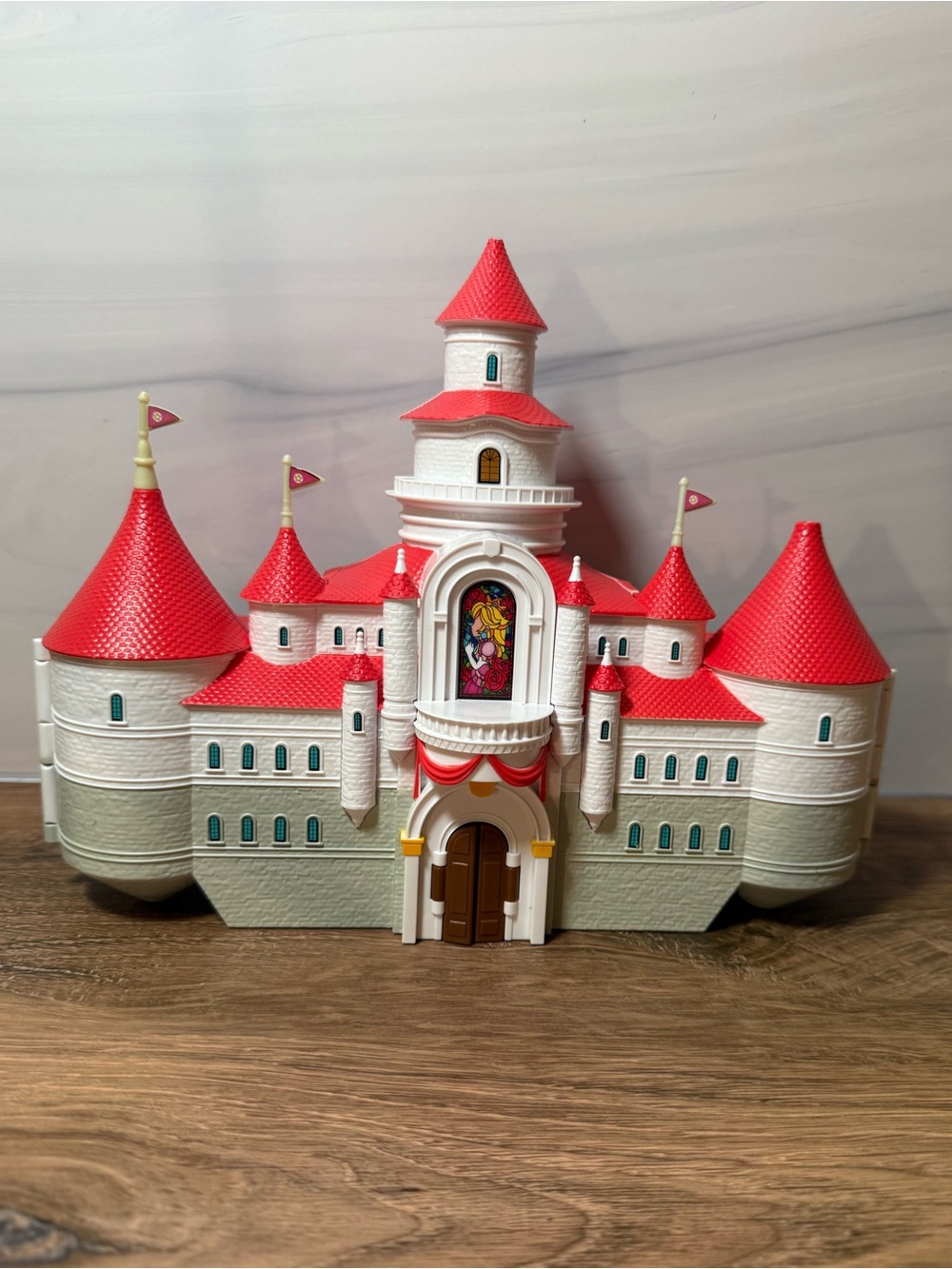 Jakks Pacific Super Mario Bros Movie Mushroom Kingdom Castle Playset Incomplete